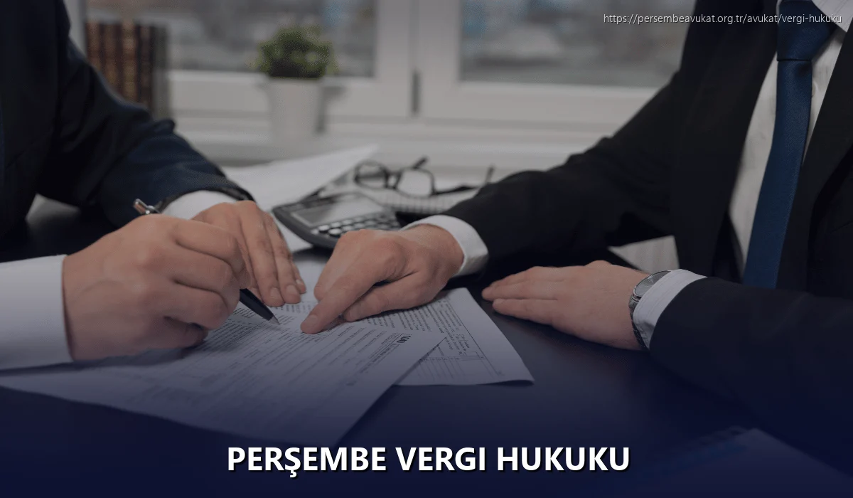Perşembe Vergi Hukuku